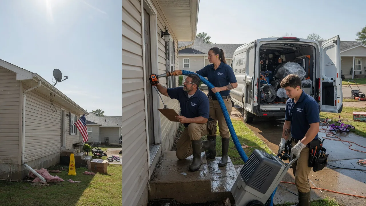 Ceiling Water Damage Restoration in New Castle, VA near me